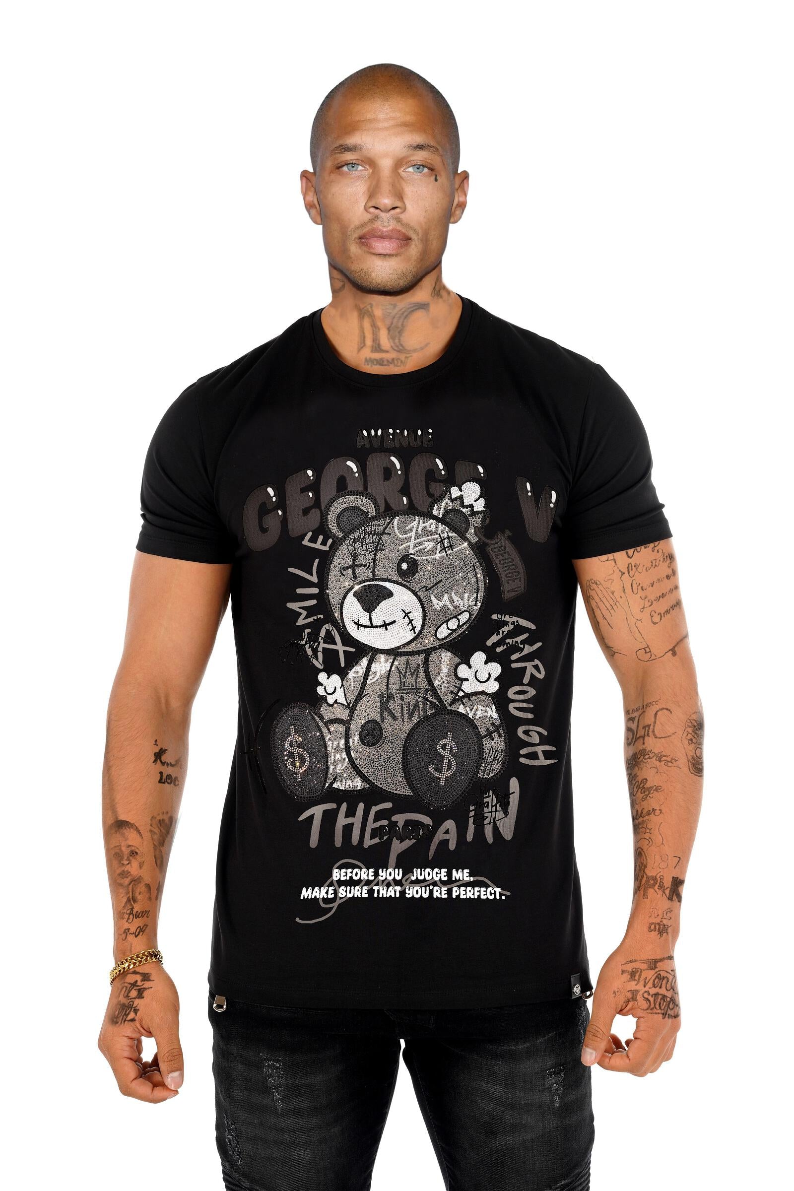 T-Shirt King Bear GV2708 Strass