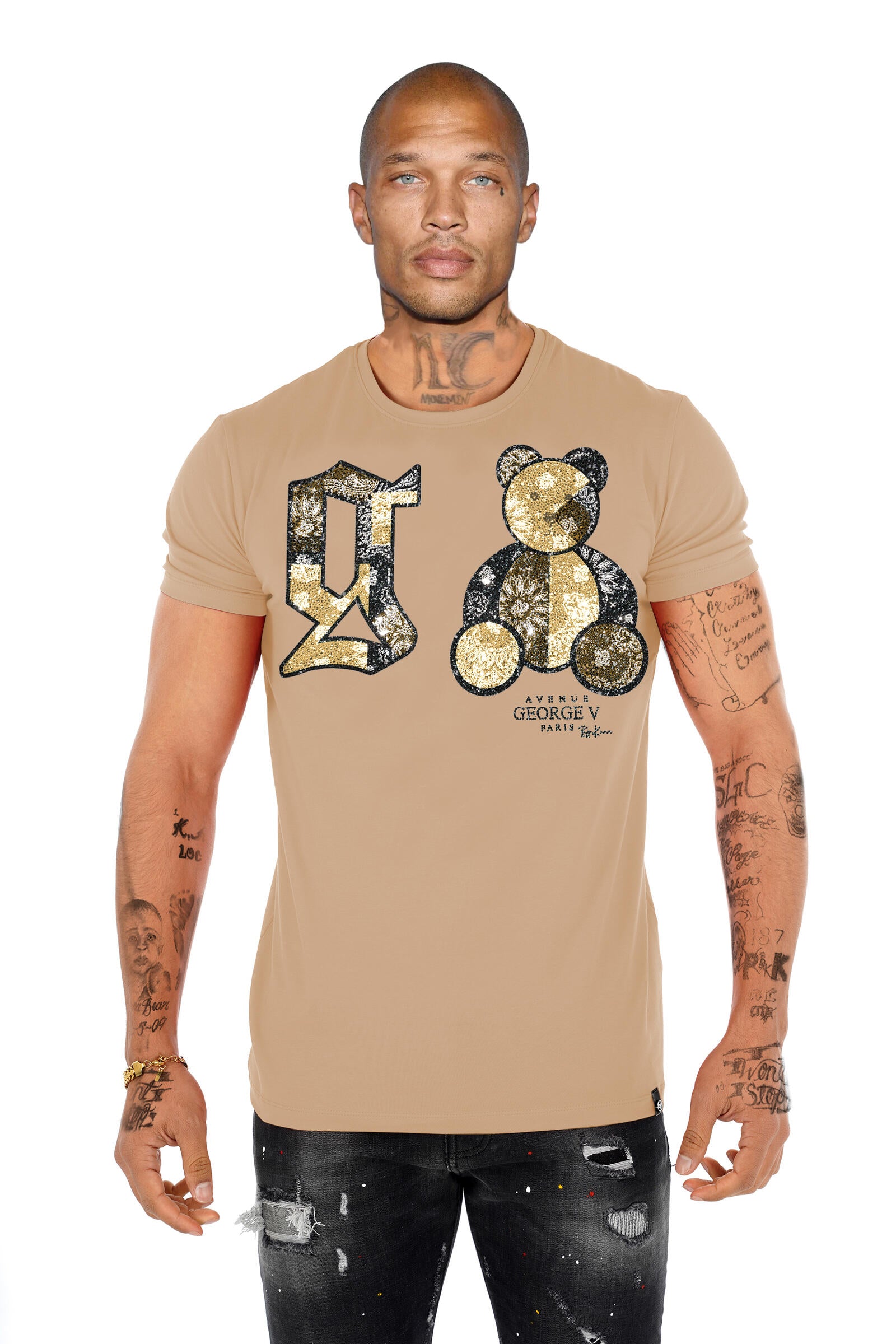 T-shirt G Bear strass GV2706