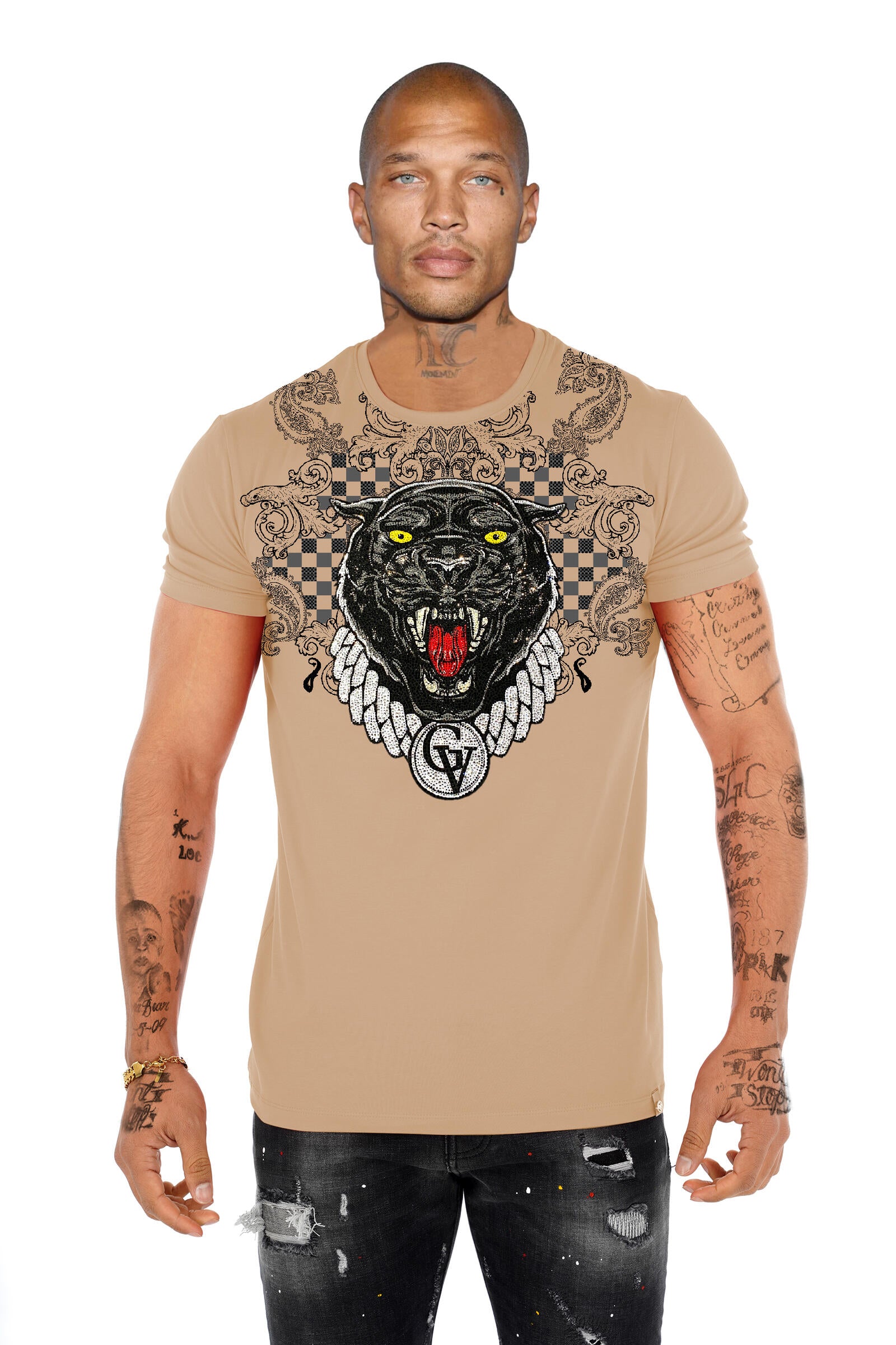 Camiseta Wild Bling GV2719 Pedrería