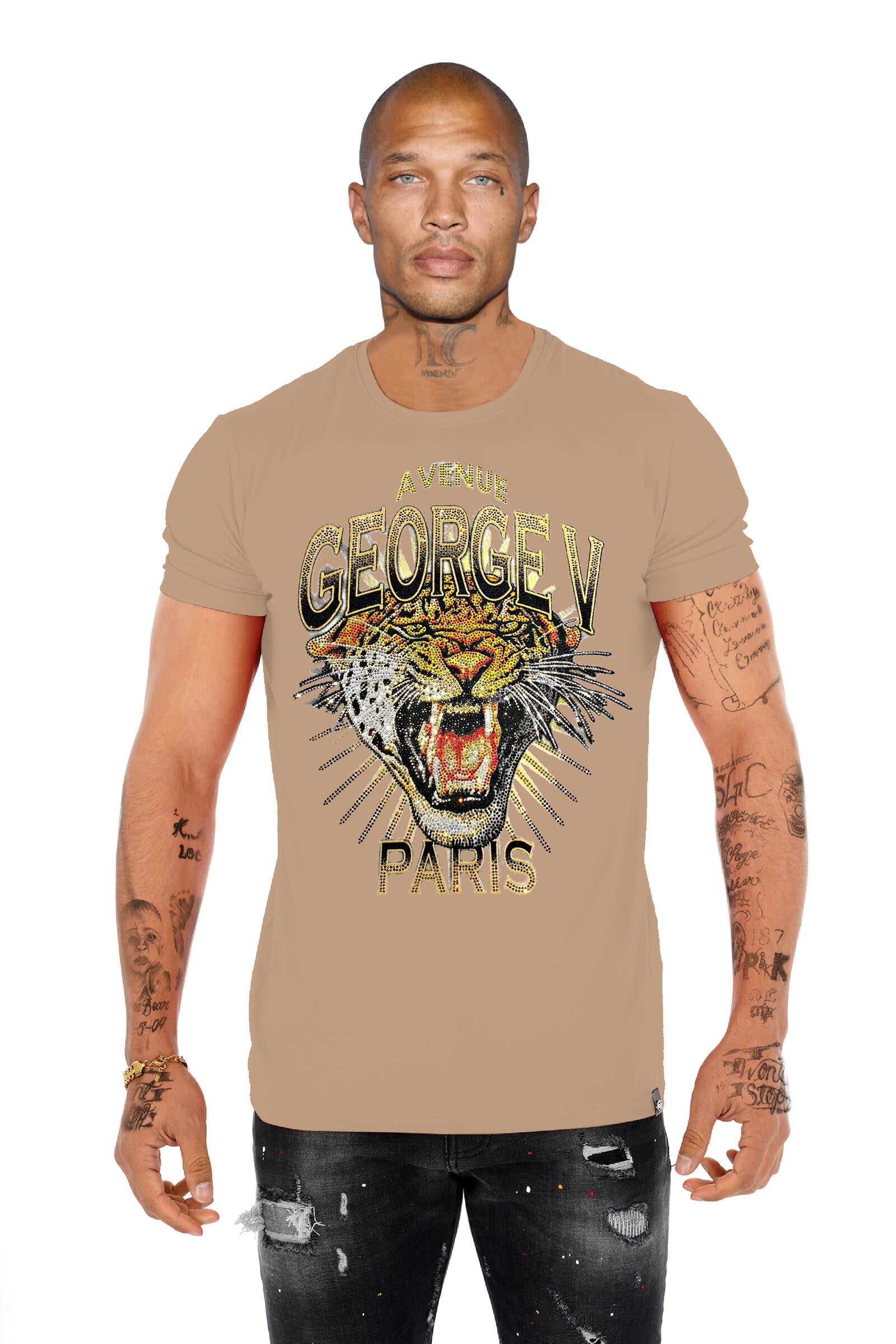 T-Shirt Tiger GV2748 Strass