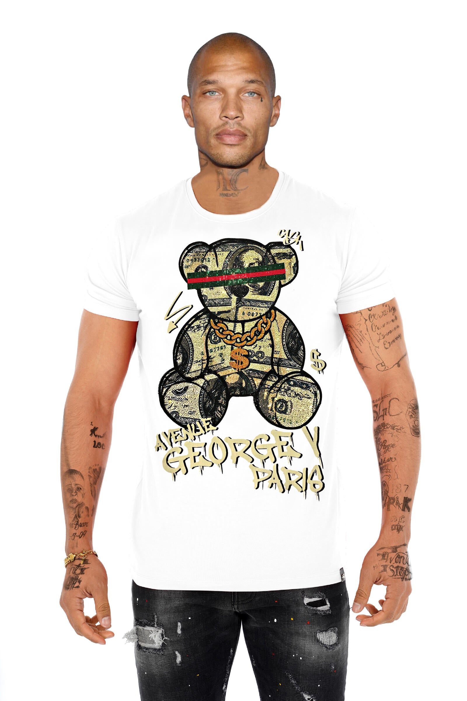 T-Shirt Dollabear GV2741 Strass