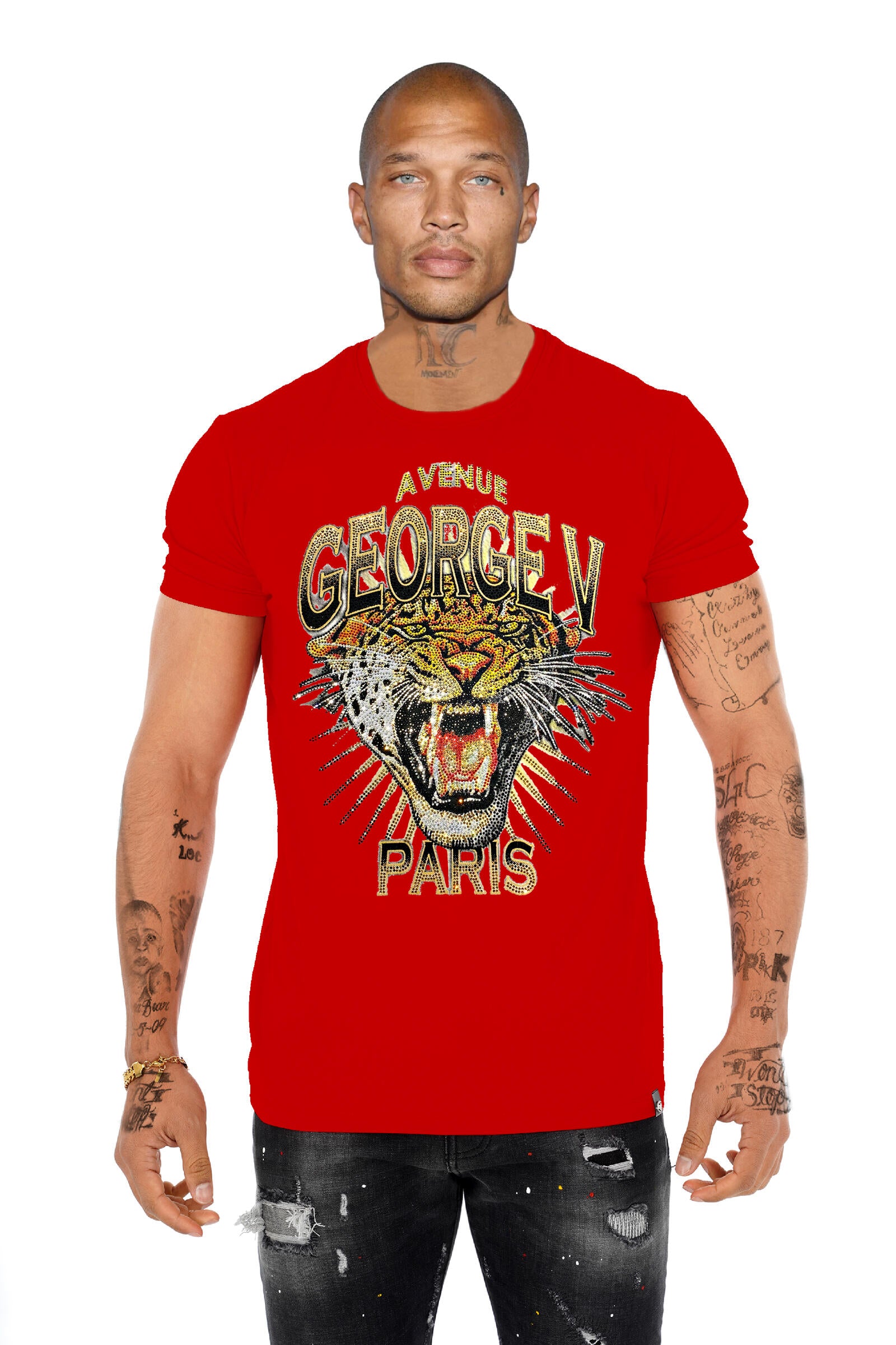 T-Shirt Tiger GV2748 Strass