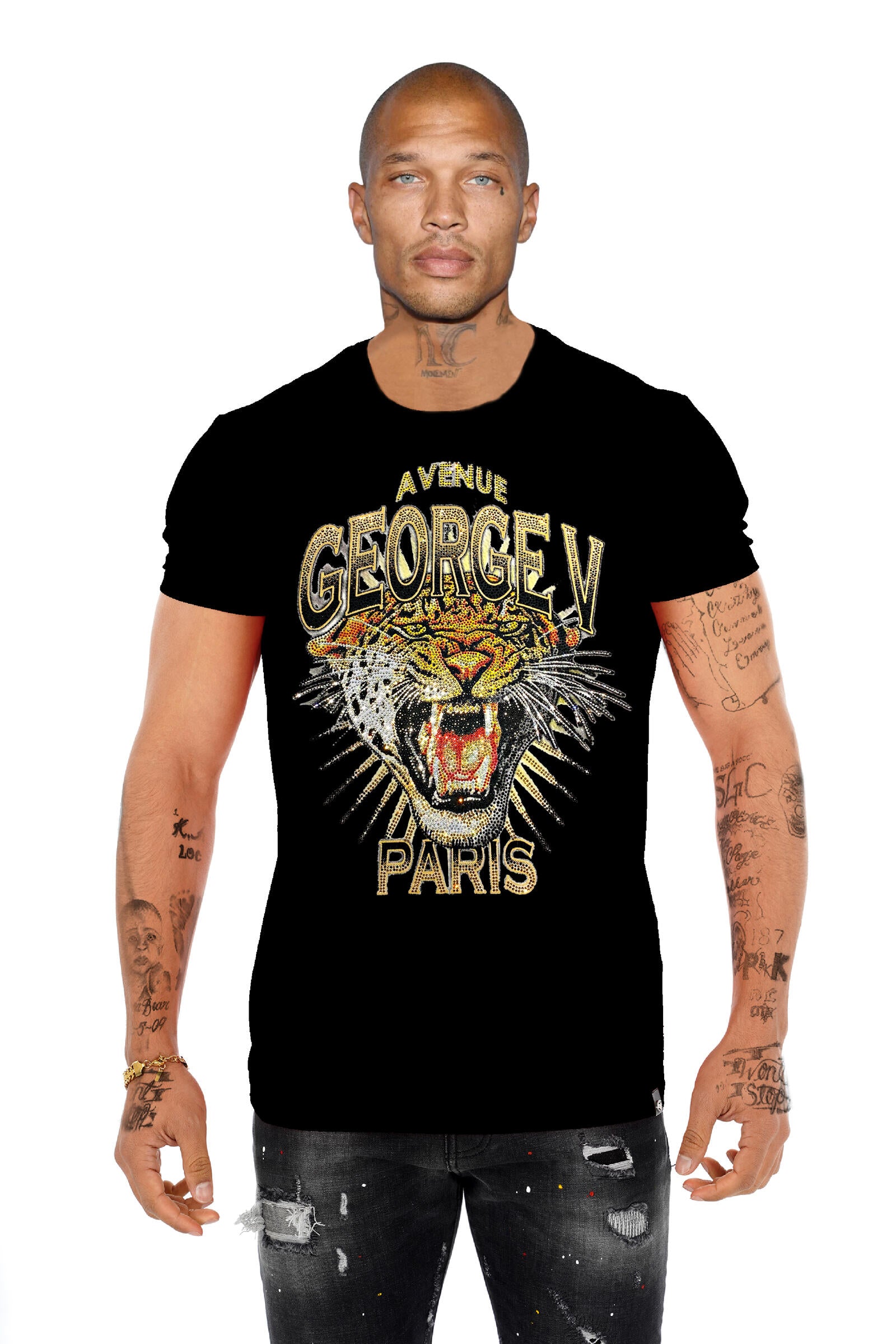 T-Shirt Tiger GV2748 Strass