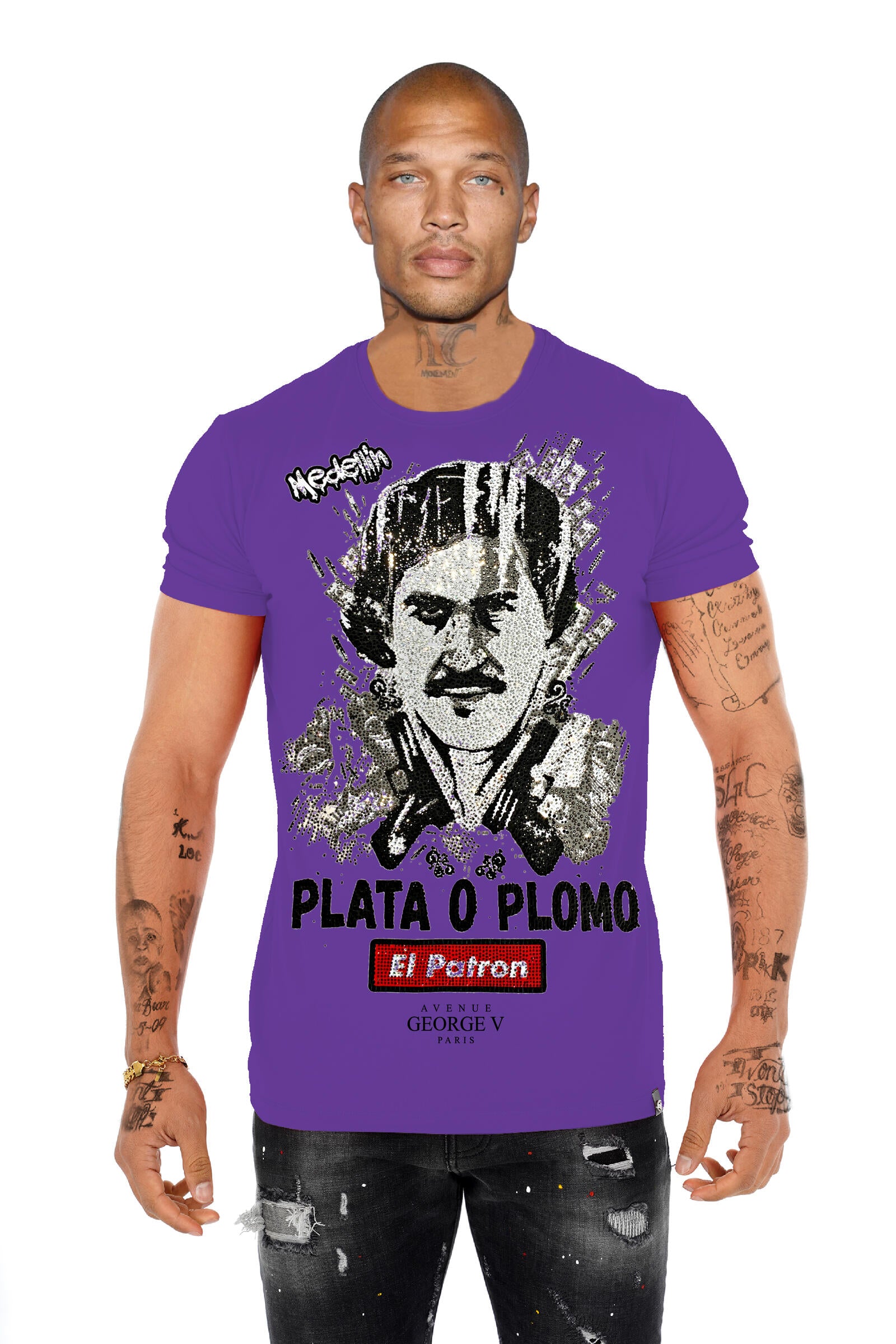 T-Shirt El Patron GV2750 Strass