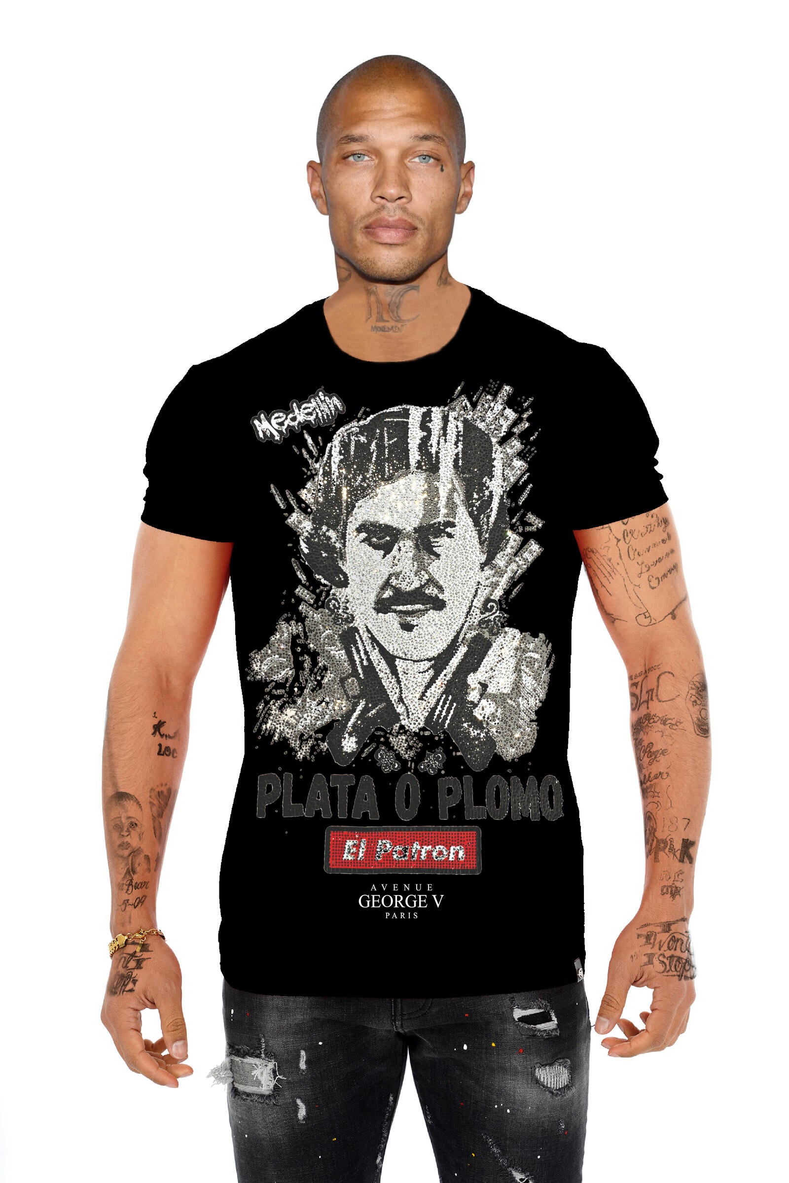 T-Shirt El Patron GV2750 Strass