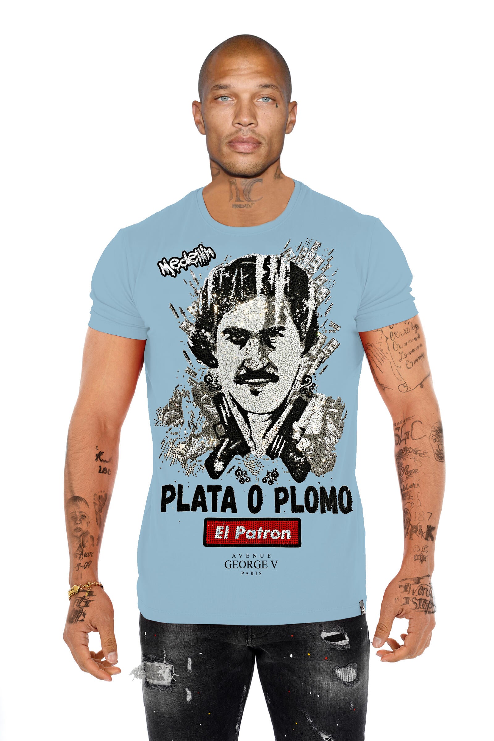 T-Shirt El Patron GV2750 Strass