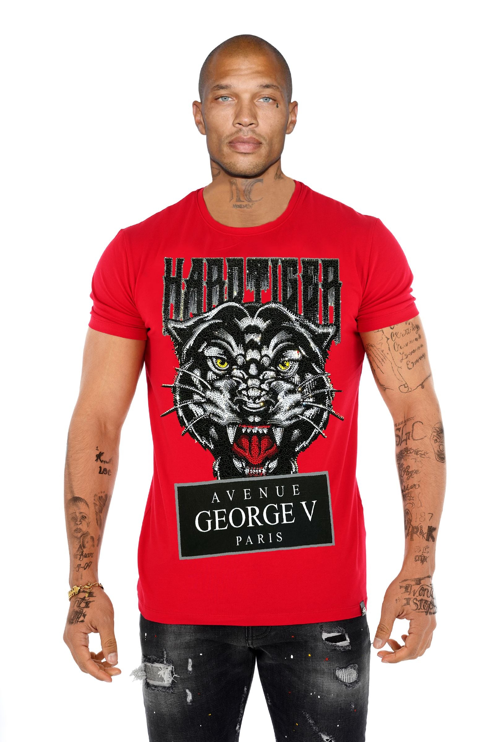 Camiseta Hardtiger GV2743 Pedrería