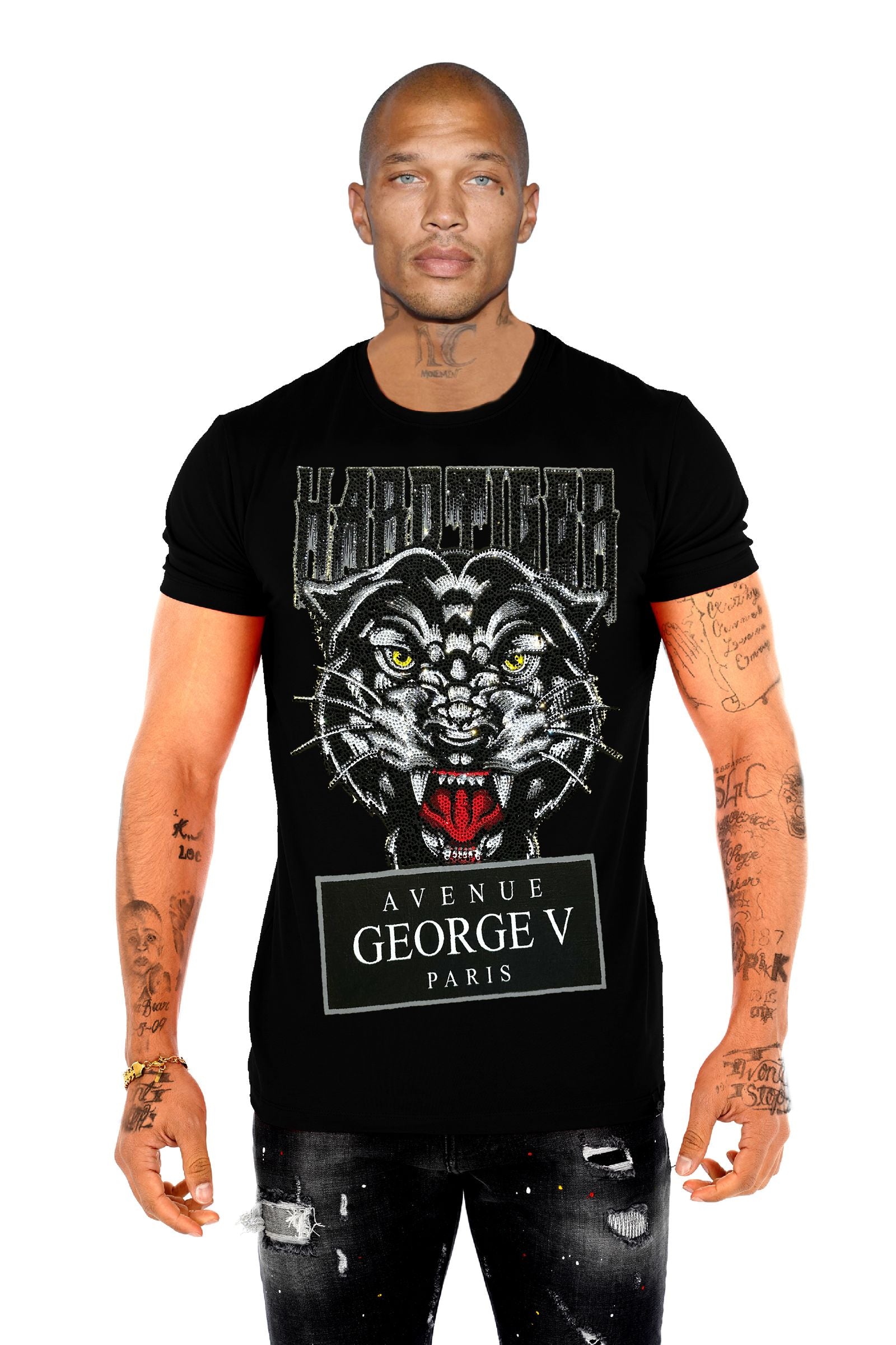 Camiseta Hardtiger GV2743 Pedrería