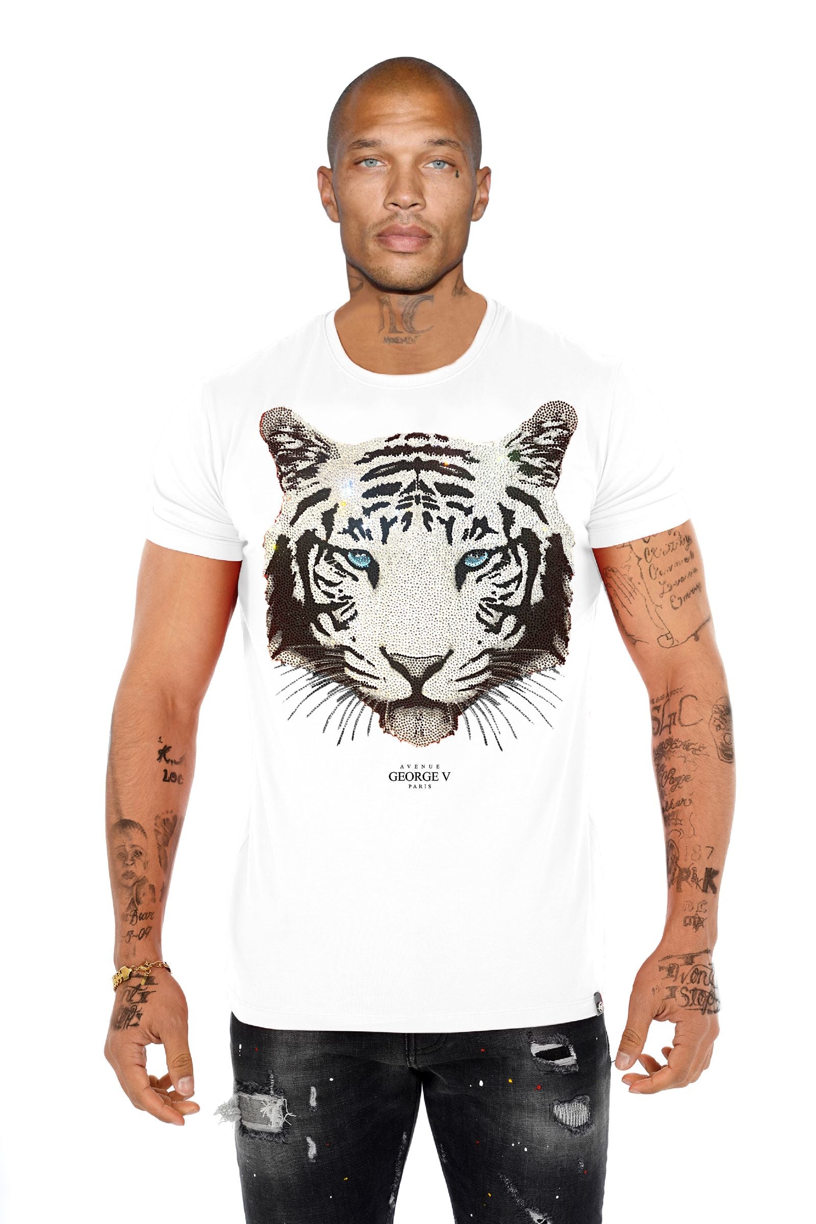 T-Shirt Royal Tiger GV2768 Strass