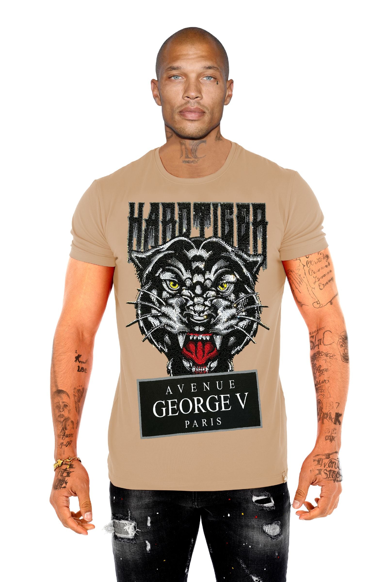 Camiseta Hardtiger GV2743 Pedrería