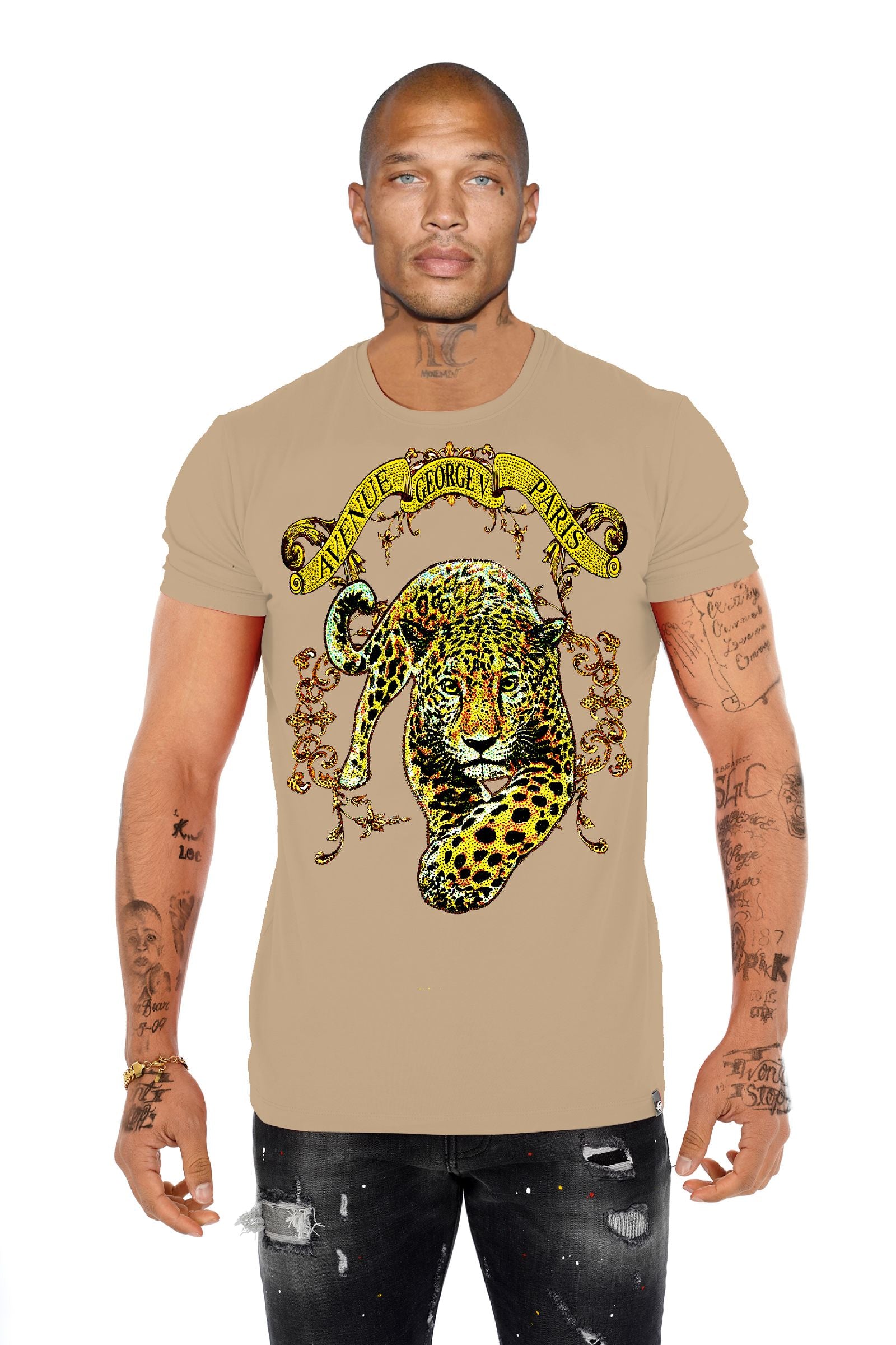 T-Shirt Feline GV2766 Strass