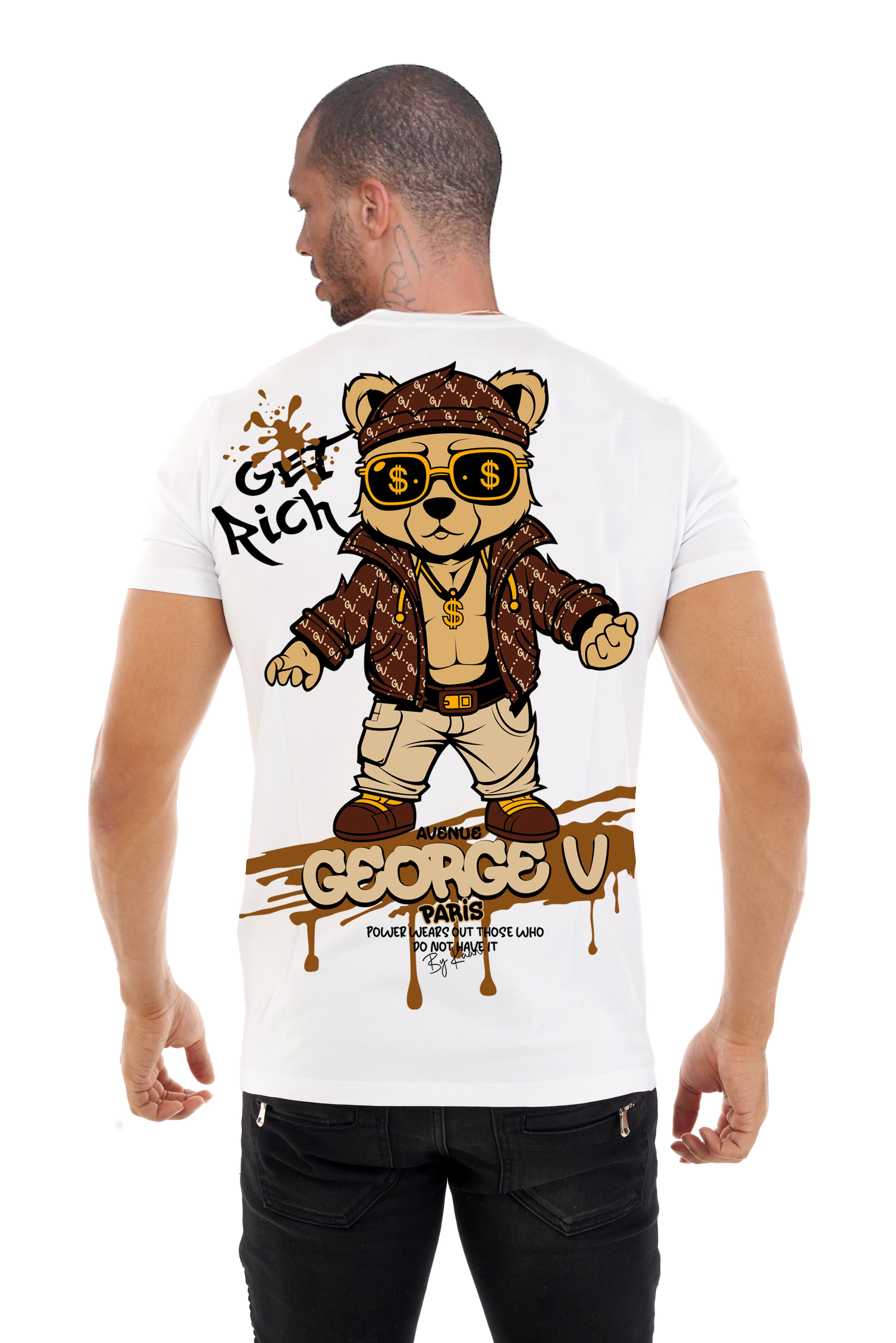 T-Shirt Get Rich GV2702