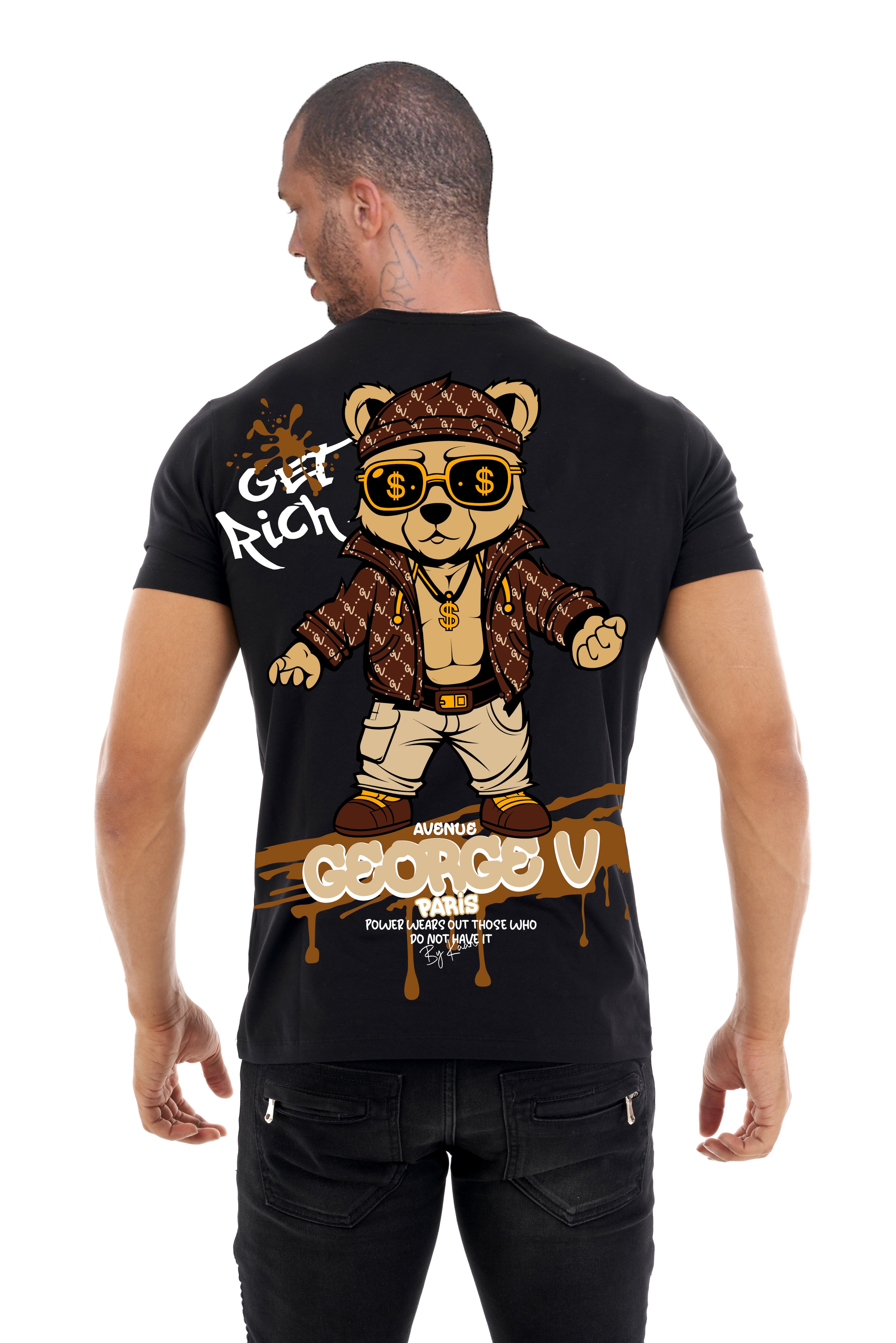 T-Shirt Get Rich GV2702