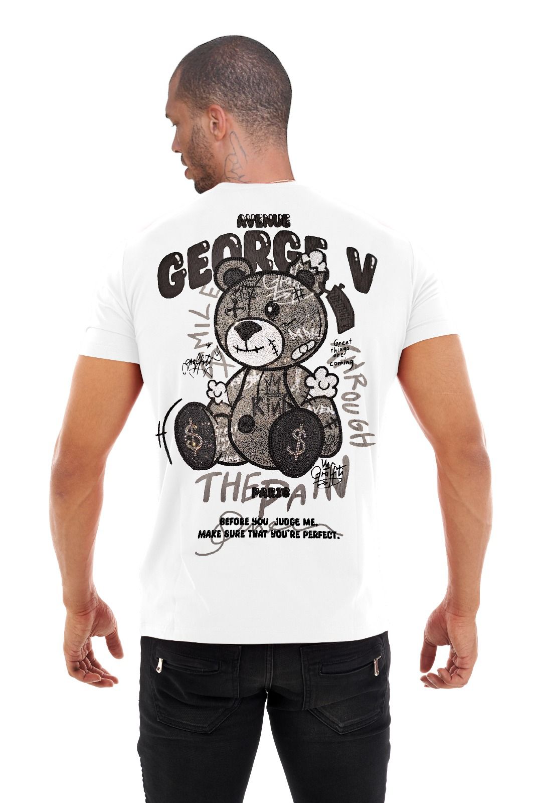 T-Shirt King Bear GV2764 Strass