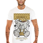 T-shirt strass Shinybear GV2705 by Avenue George V Paris