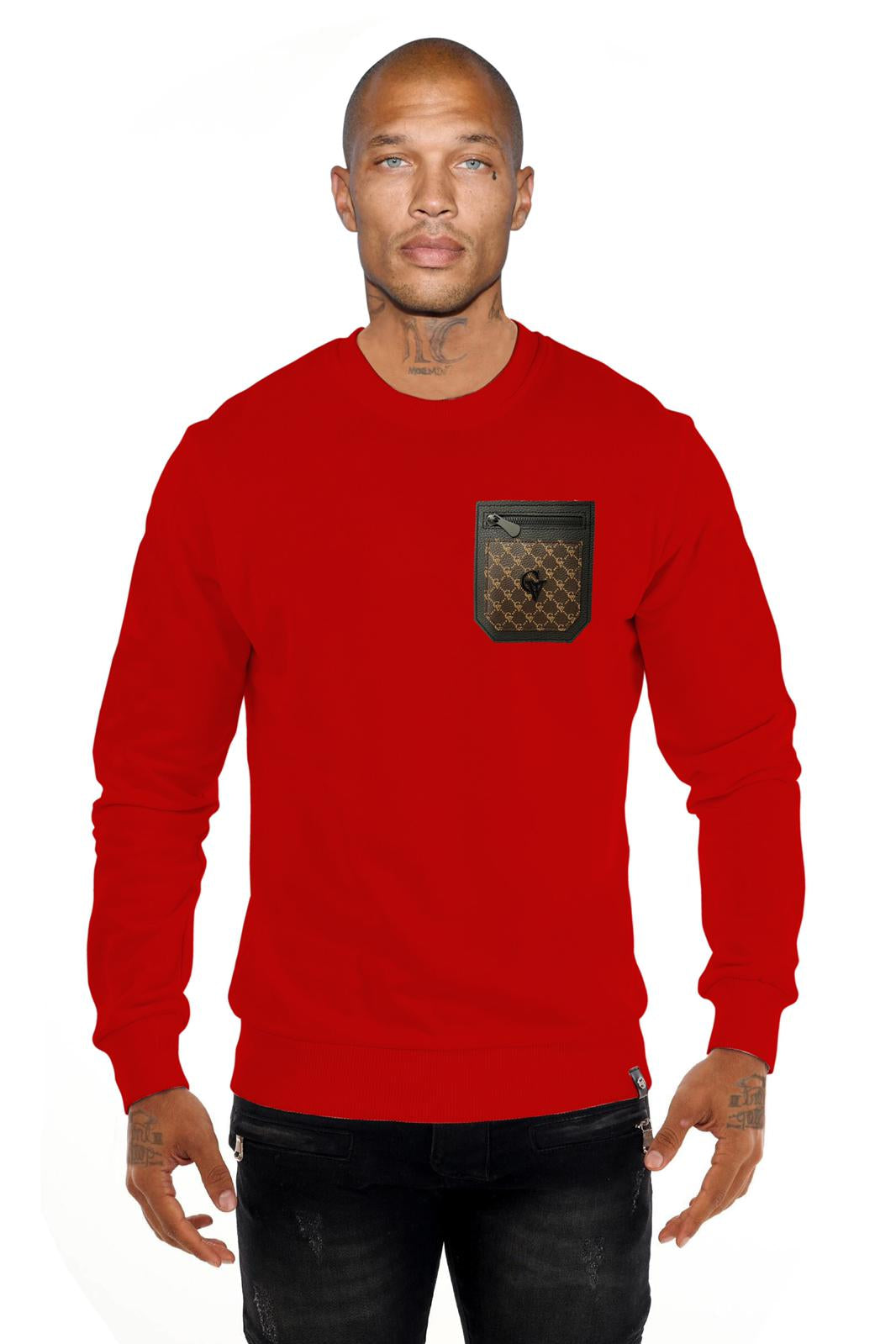 Pullover GV2802 avec Poche Zippée